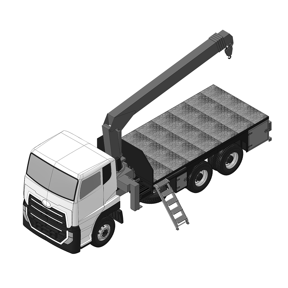Crane or foco truck