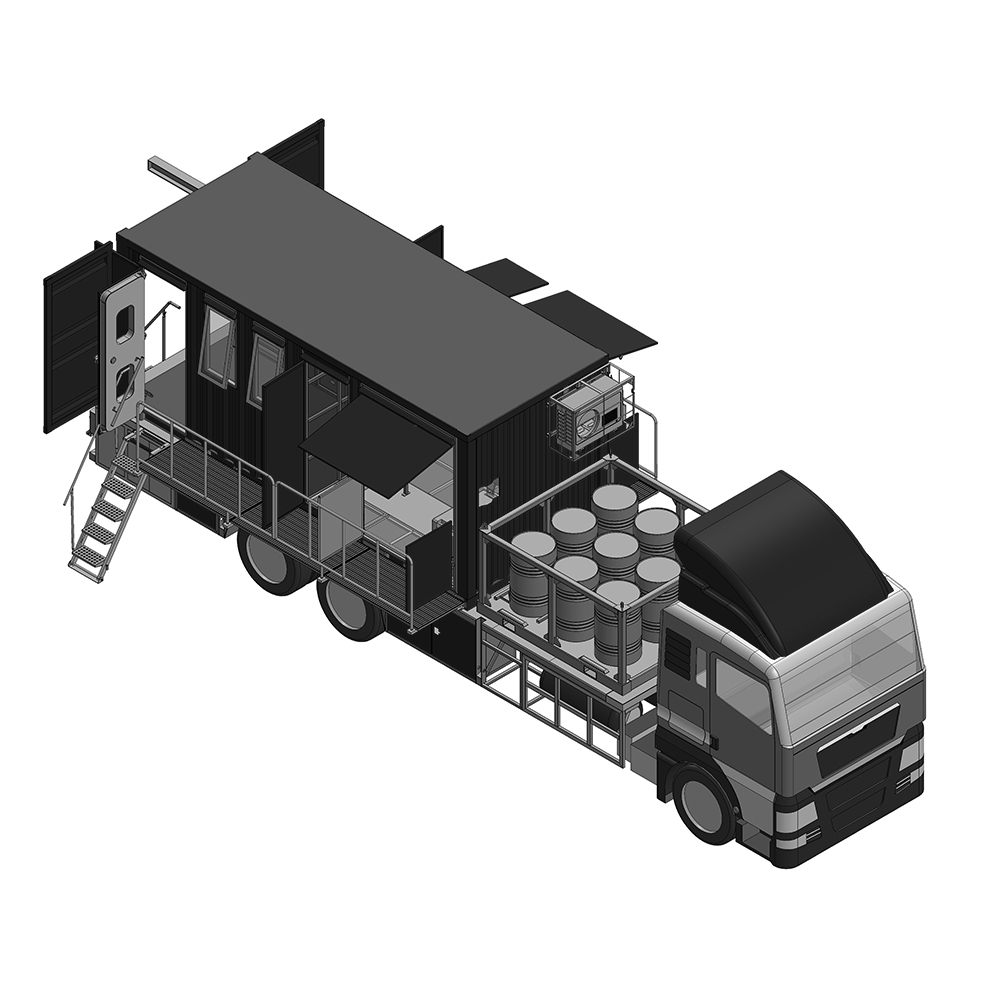 Preventative maintenance mobile unit